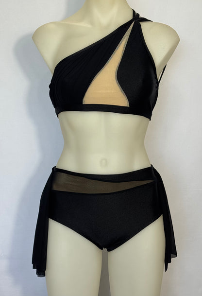 Girls dance costume in Black Ð Lily by SNS Dancewear
