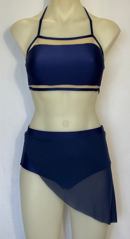 Girls dance costume in Navy Ð Nikki by SNS Dancewear