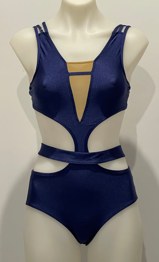 Girls dance costume in Navy Ð Aria by SNS Dancewear