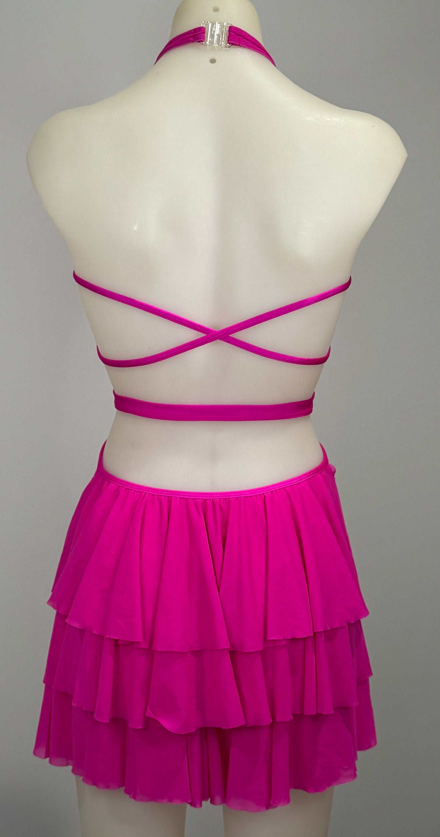 Girls dance costume in Eggplant Ð Chloe by SNS Dancewear