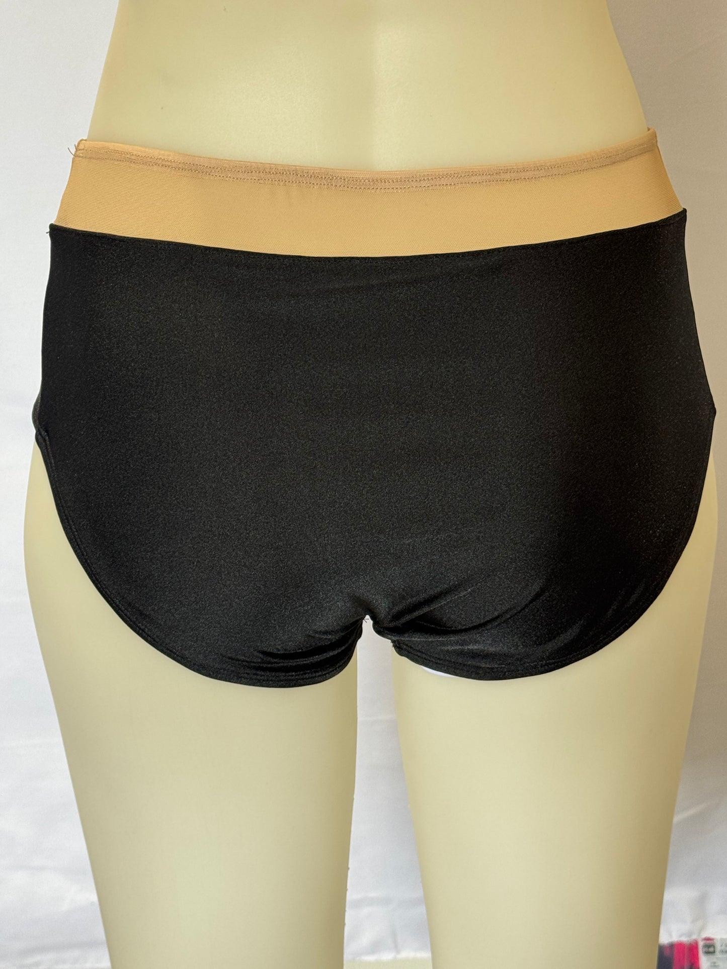 Girls dance costume in Black Ð Mythical Bottoms by SNS Dancewear