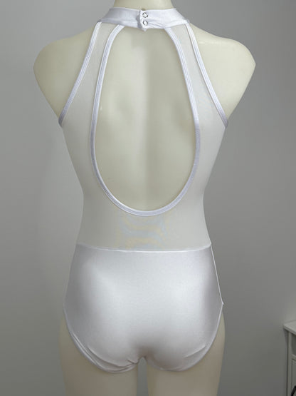 Girls dance costume in White Ð Zoe by SNS Dancewear